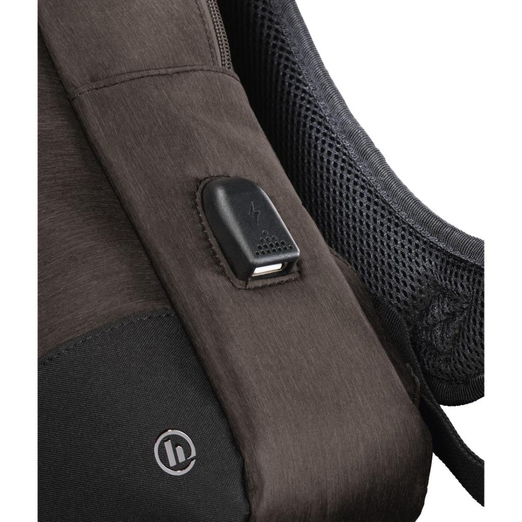Рюкзак для ноутбука Hama 17.3" Manchester, brown (00101893) - зображення 5