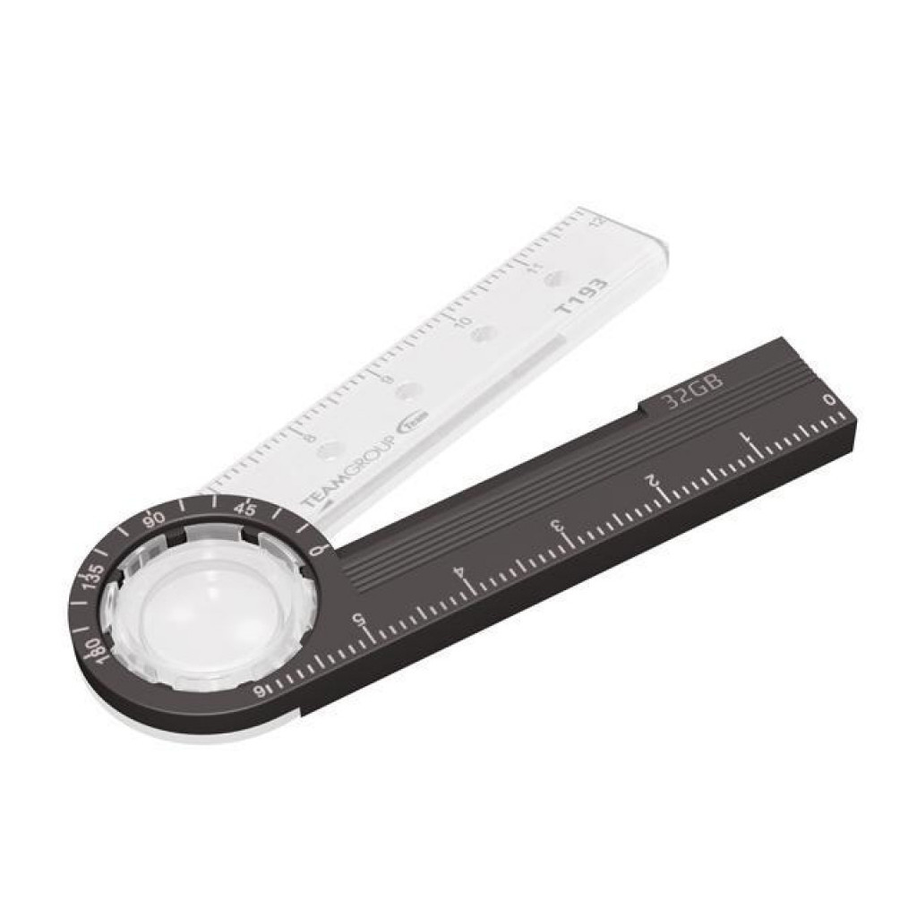 USB флеш накопичувач Team 32GB T193 Nickel Black USB 3.2 (TT19332GF01) - зображення 3