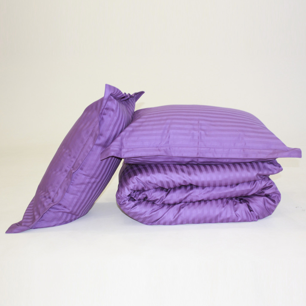 Постільна білизна MirSon Satin 30-0009 Purple 160х220 Сімейний (2200005250754) - зображення 9