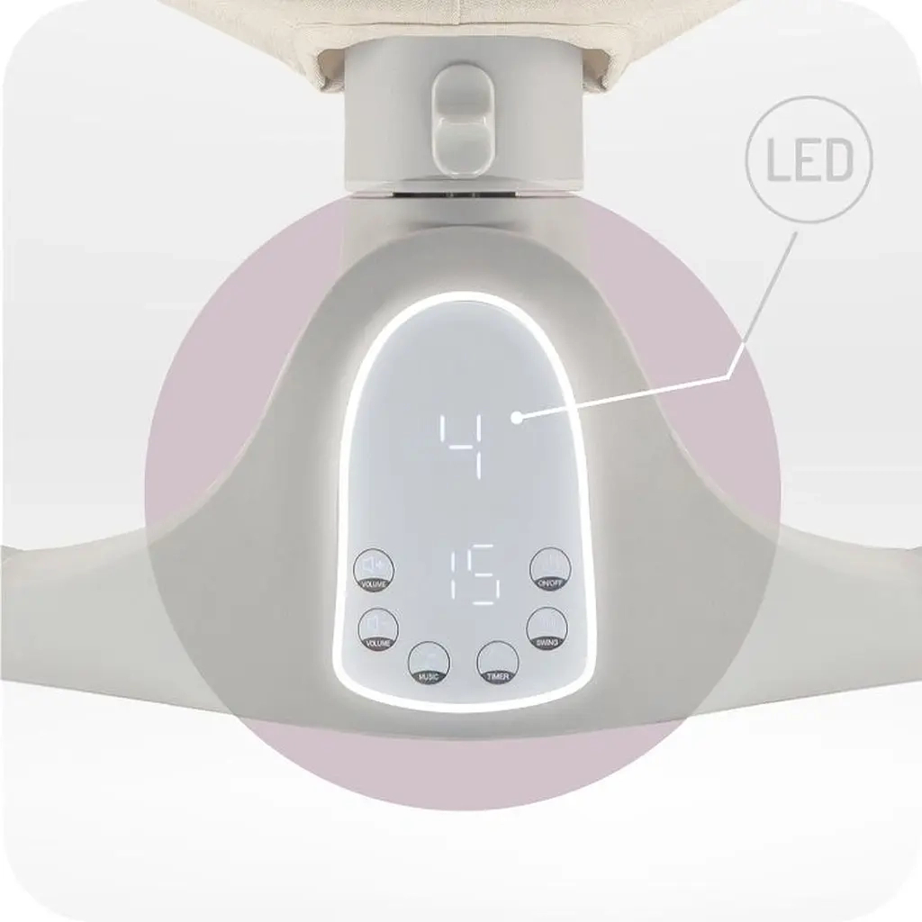 Крісло-гойдалка MoMi Kenani Onyx Sand (BULE00041) - изображение 8