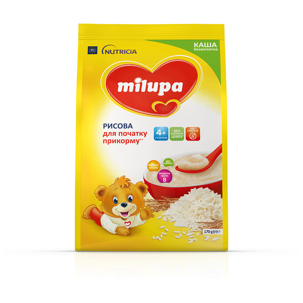 Дитяча каша Milupa Рисова молочна 170 г (5900852930058) - изображение 11