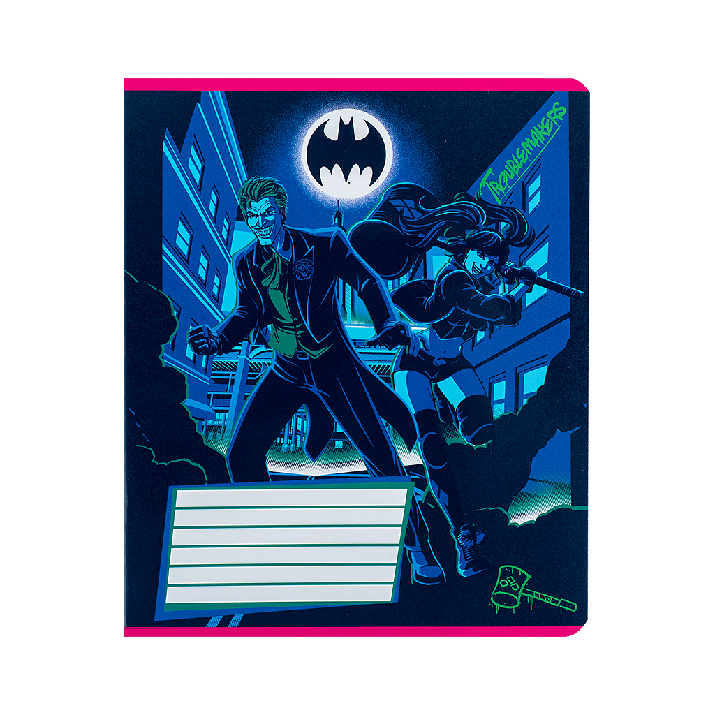 Зошит Kite DC Comics 18 аркушів, лінія (DC24-237) - зображення 10