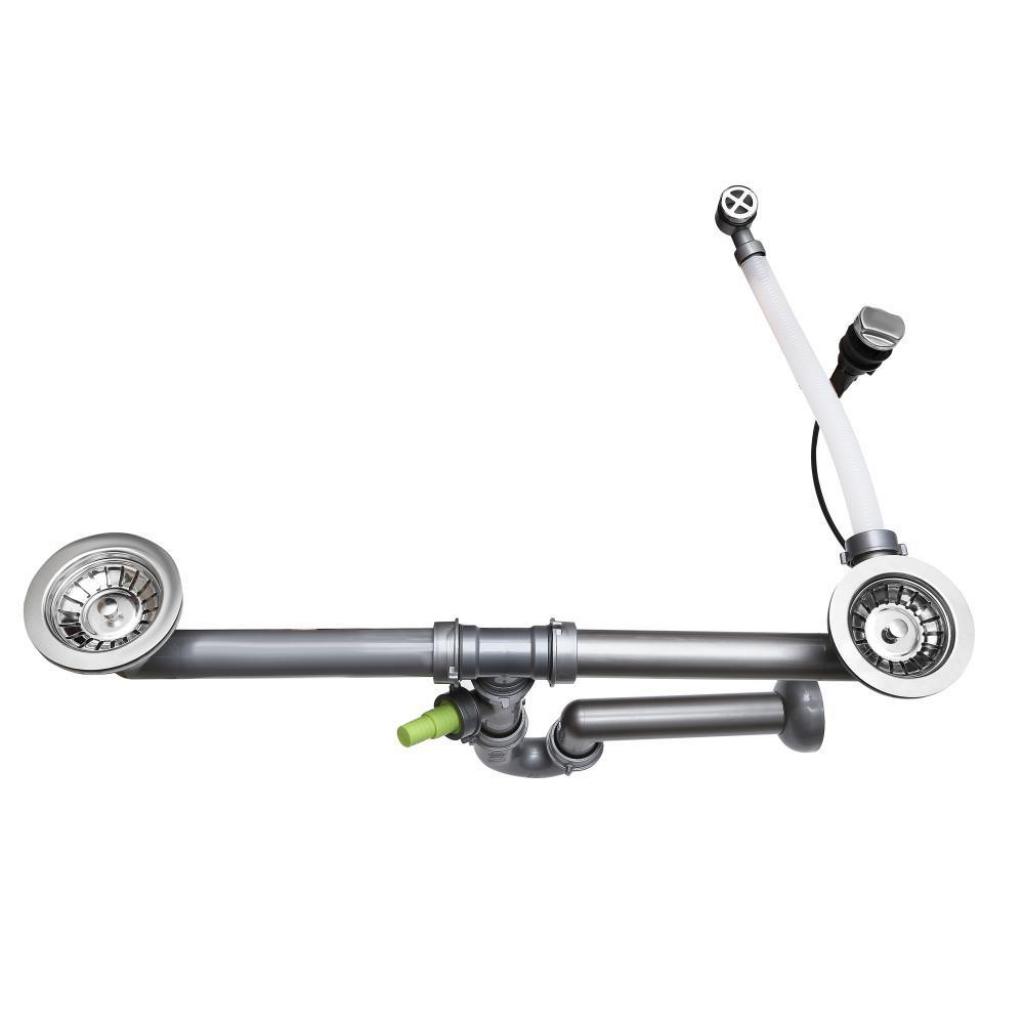 Мийка кухонна Perfelli PIERRA PGP 536-78 LIGHT BEIGE - зображення 4