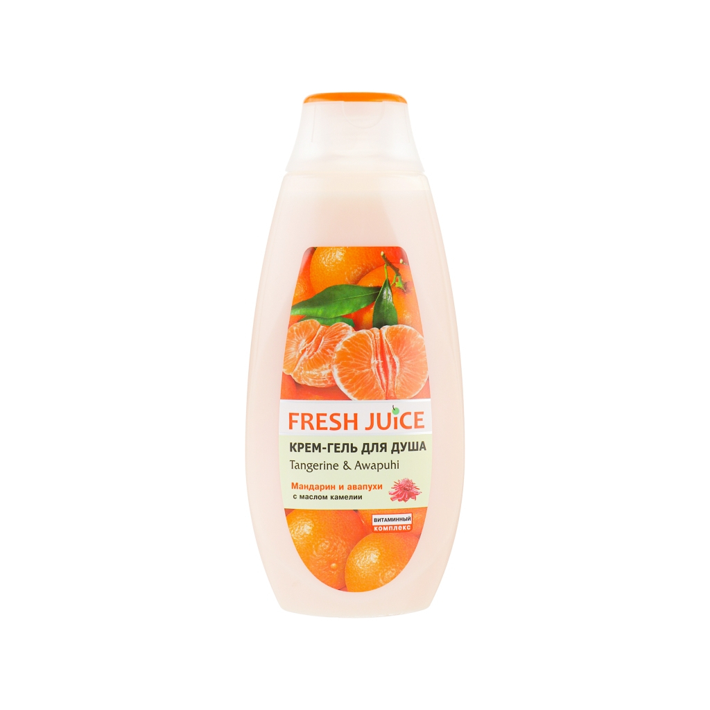 Гель для душу Fresh Juice Tangerine & Awapuhi 400 мл (4823015936128) - зображення 1