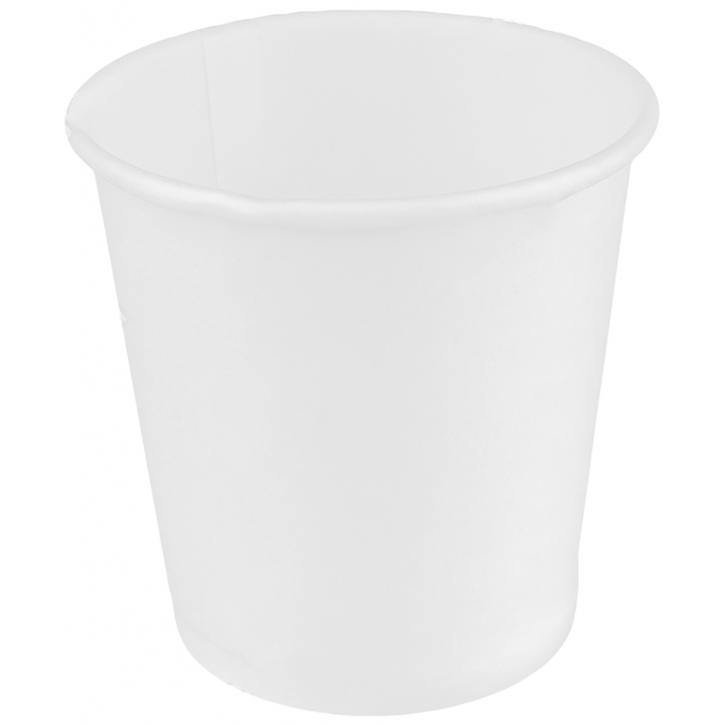 Стакани одноразові PRO service паперові Білі 110 мл 50 шт. (4823071630053) - зображення 1