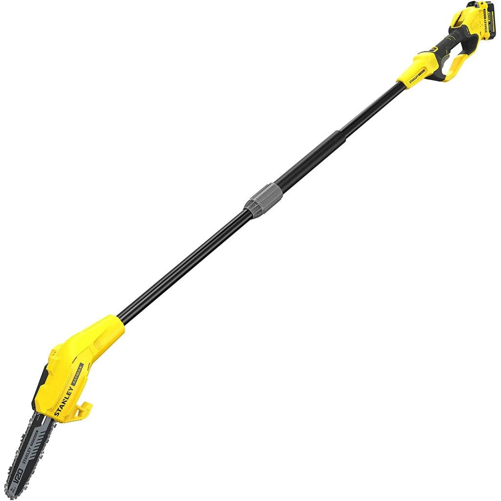 Кущоріз Stanley FatMax, висоторіз, 20V, 4Ah, шина 20 см, ланцюг 3/8 (SFMCPS620M1) - изображение 1