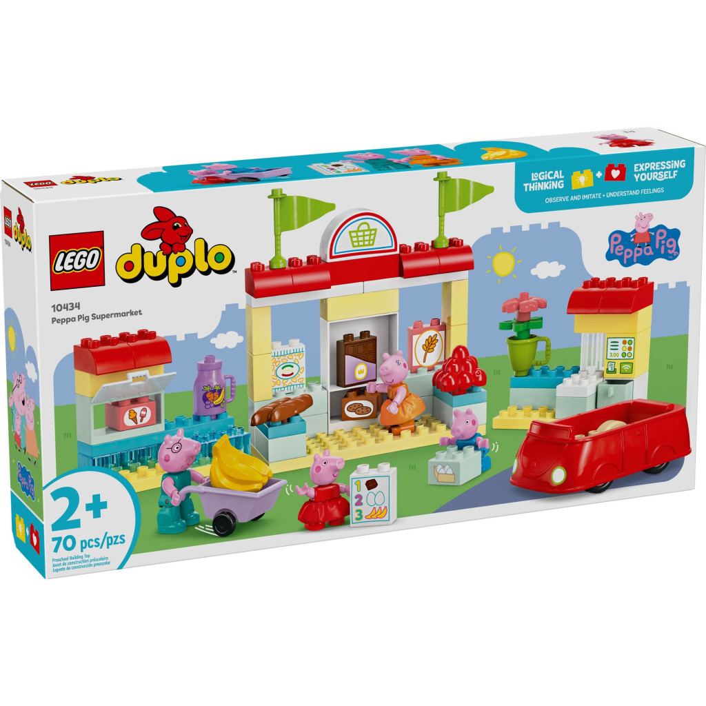 Конструктор LEGO DUPLO Peppa Pig Супермаркет Пеппи (10434) - зображення 1