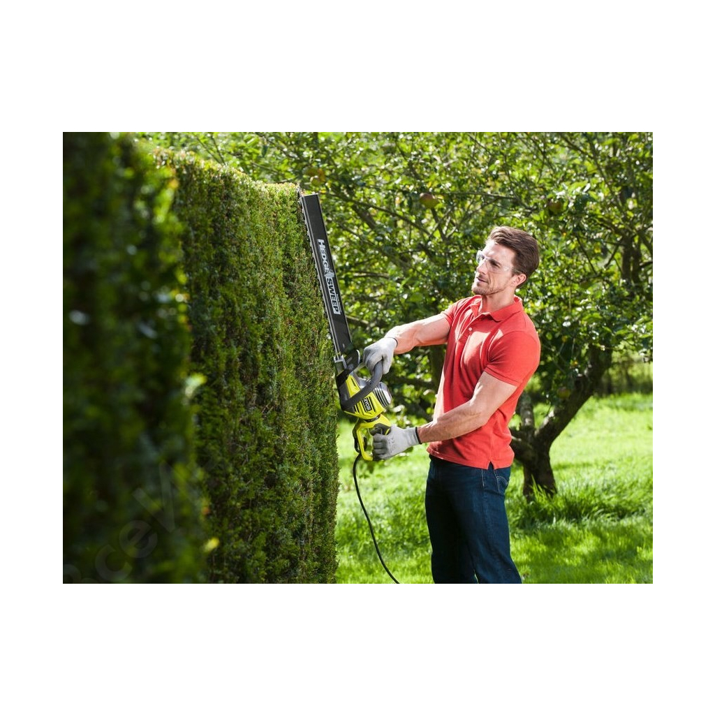 Кущоріз Ryobi RHT6760RL 650Вт, 60см, крок різу 30мм, 5.2кг (5133003647) - зображення 4