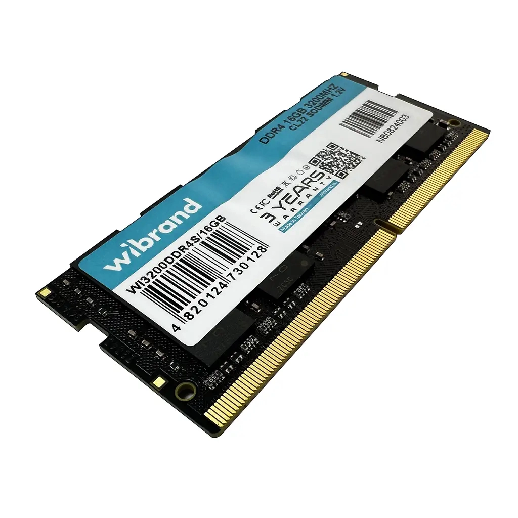 Модуль пам'яті для ноутбука SoDIMM DDR4 16GB 3200 MHz Wibrand (WI3200DDR4S/16GB) - зображення 2