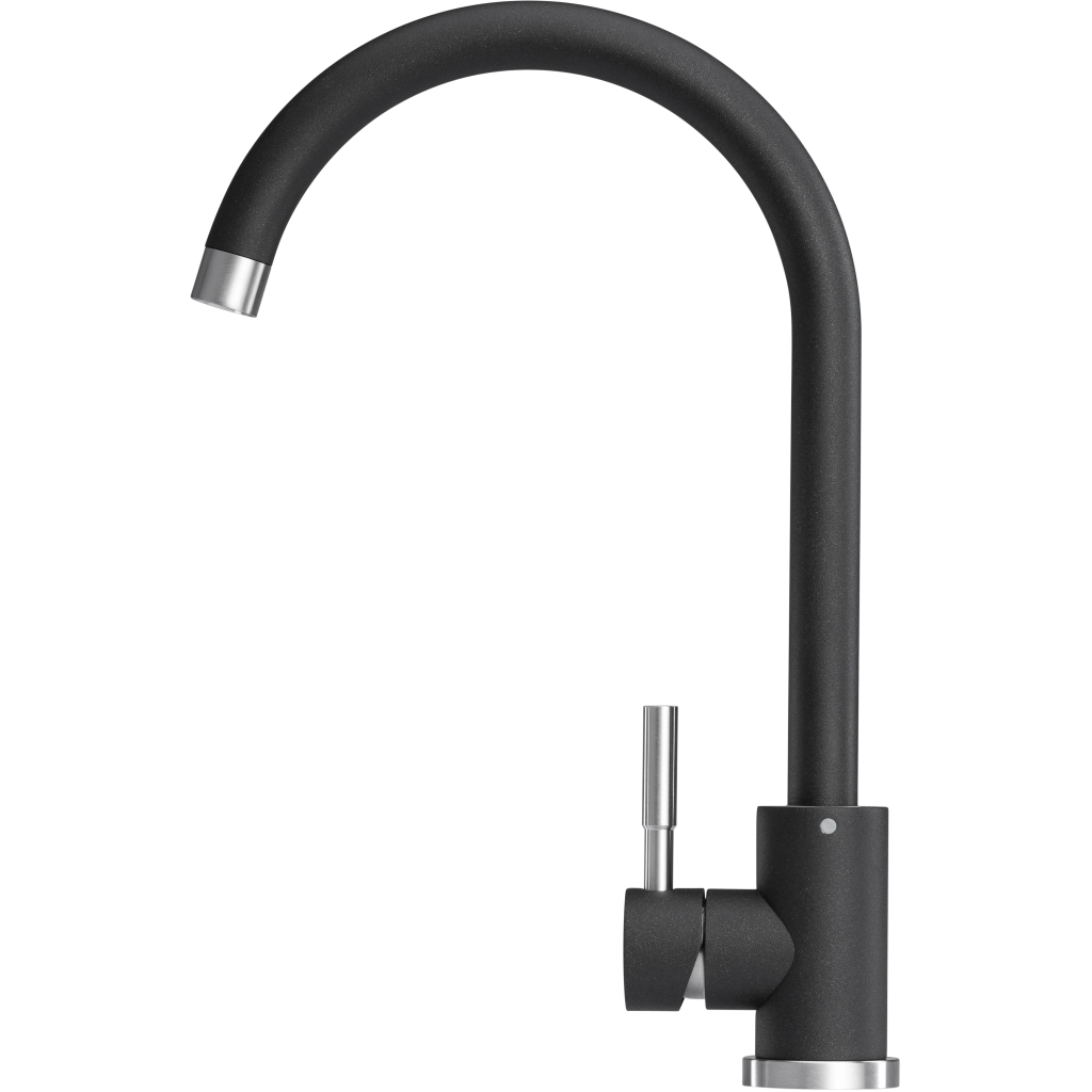 Змішувач GRANADO Elche LUX black shine (gz0101L) - изображение 2