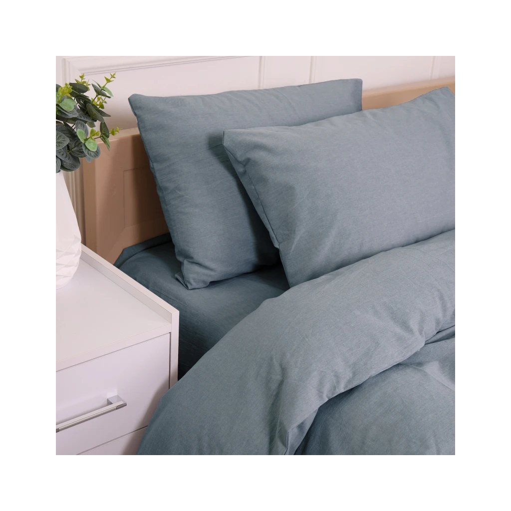 Постільна білизна MirSon 40-0021 Peaceful Hours Варена бавовна 143х210 (2200009676345) - зображення 5