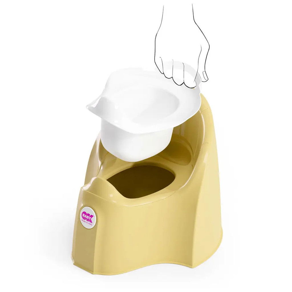 Горщик Ok Baby Pasha анатомічний жовтий (38911300) - зображення 3