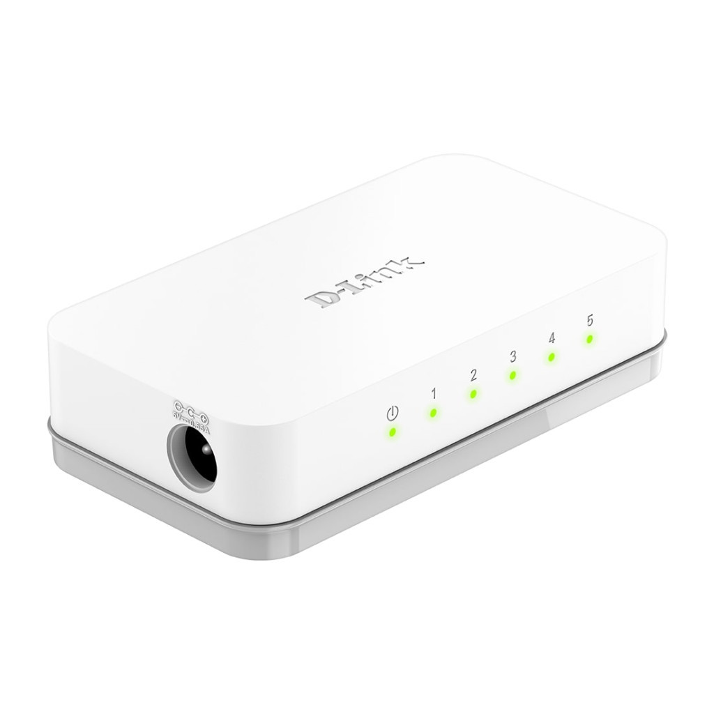 Комутатор мережевий D-Link GO-SW-5E - зображення 3
