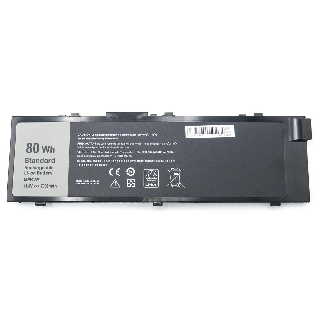 Акумулятор до ноутбука Dell Precision 7510 T05W1, 6460mAh (72Wh), 6cell, 11.1V, Li-ion (A47705) - изображение 1