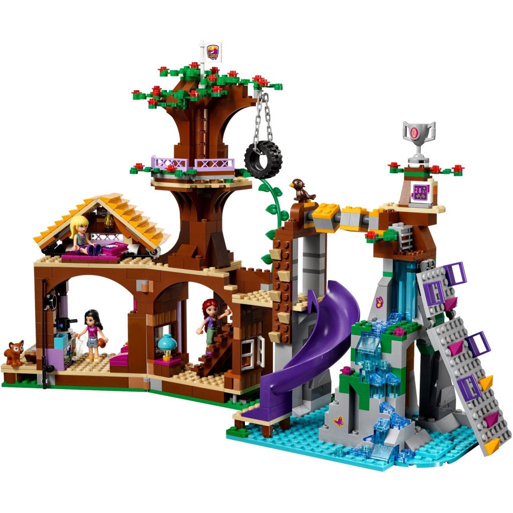 Конструктор LEGO Friends Спортивний табір Будинок на дереві (41122) - зображення 4