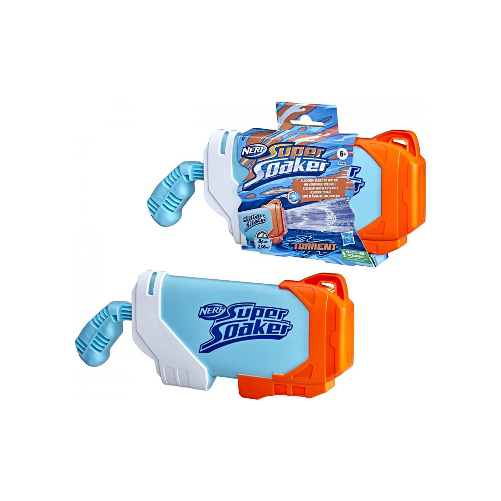 Іграшкова зброя Hasbro Nerf Водний бластер Торрент (F3889) - зображення 7