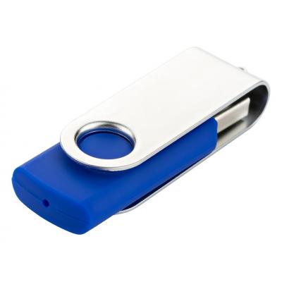 USB флеш накопичувач eXceleram 8GB P1 Series Silver/Blue USB 2.0 (EXP1U2SIBL08) - зображення 6