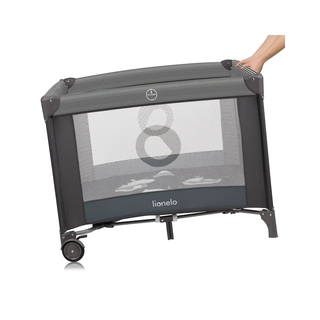 Дитячий манеж Lionelo Bonnie Grey Scandi (LO-BONNIE GREY SCANDI) - зображення 6