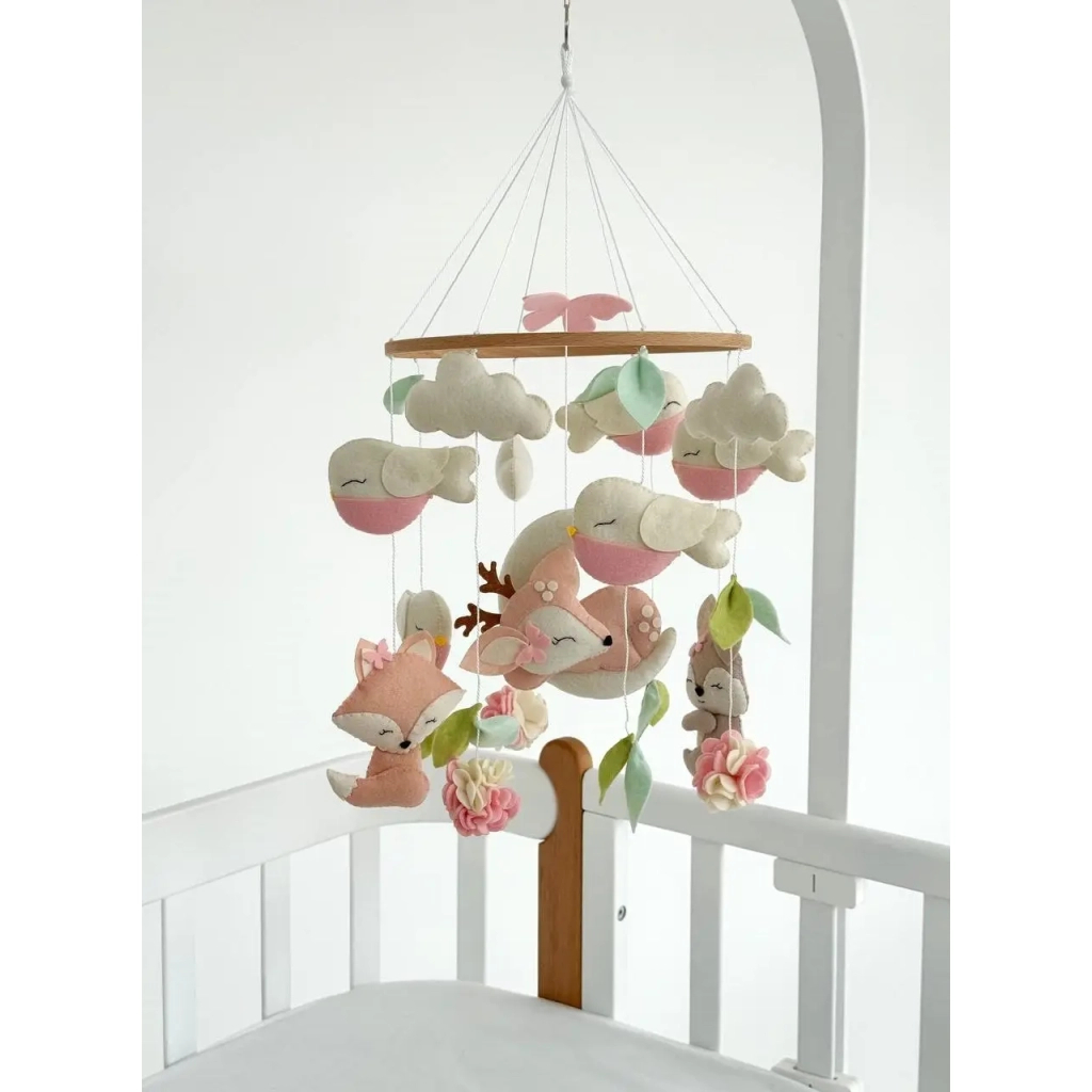 Мобіле Ingvart Лісні звірятка (684513210) - зображення 2