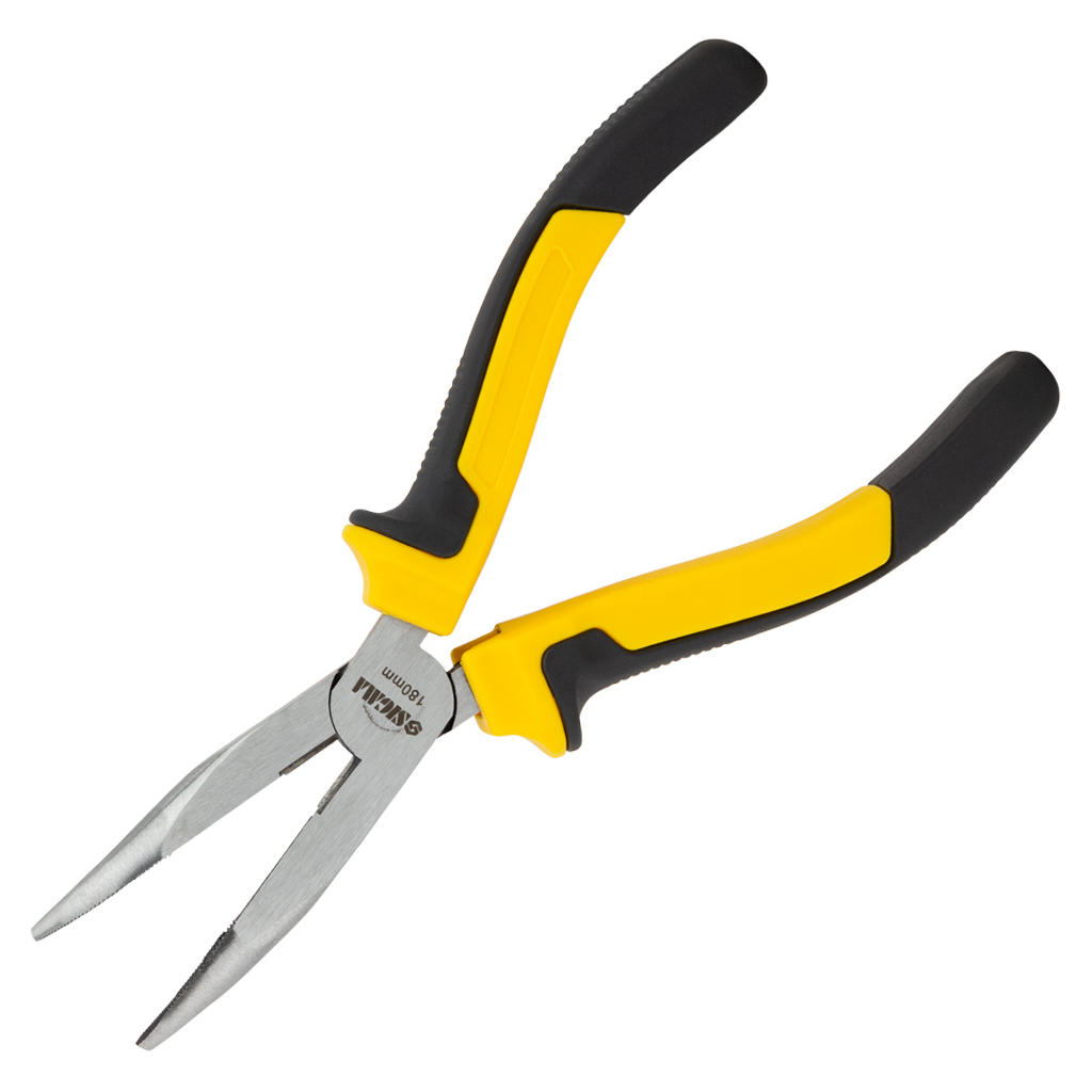 Плоскогубці Sigma довгогубці вигнуті 180мм Standard (4356531) (4356531) - изображение 1