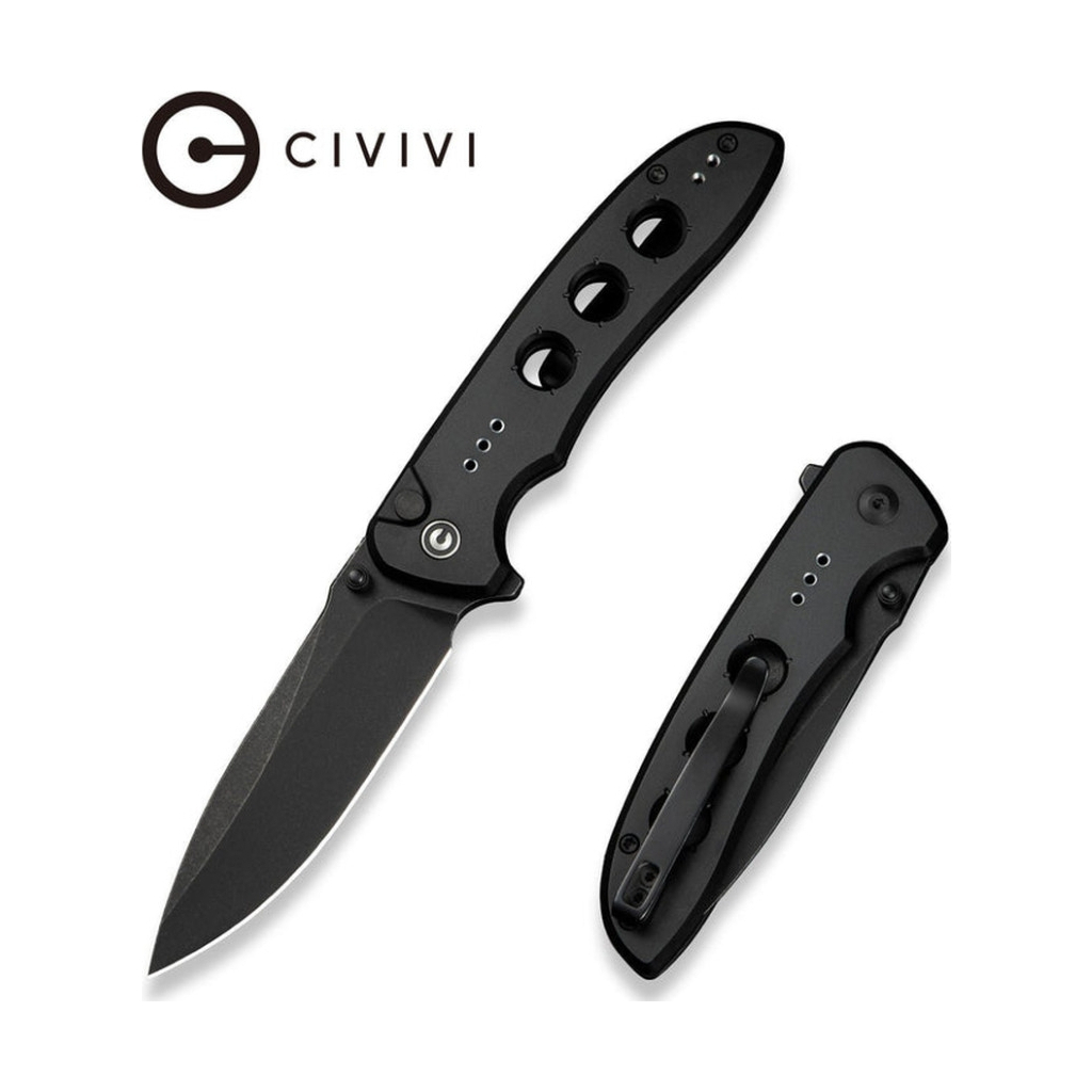 Ніж Civivi Hyperpulse Darkwash Black Aluminum (C23087A-1) - зображення 9