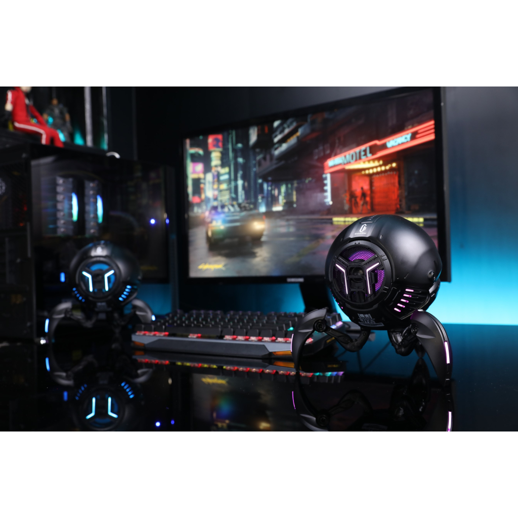 Акустична система GravaStar Mars Pro Zinc Alloy body Bluetooth Black (GRAVASTARG1PRO_BLK) - изображение 6