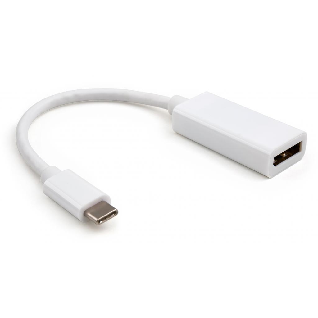 Перехідник Type-C Male to Display Port 0.15m 4K Vinga (VCPTCDP15) - зображення 1