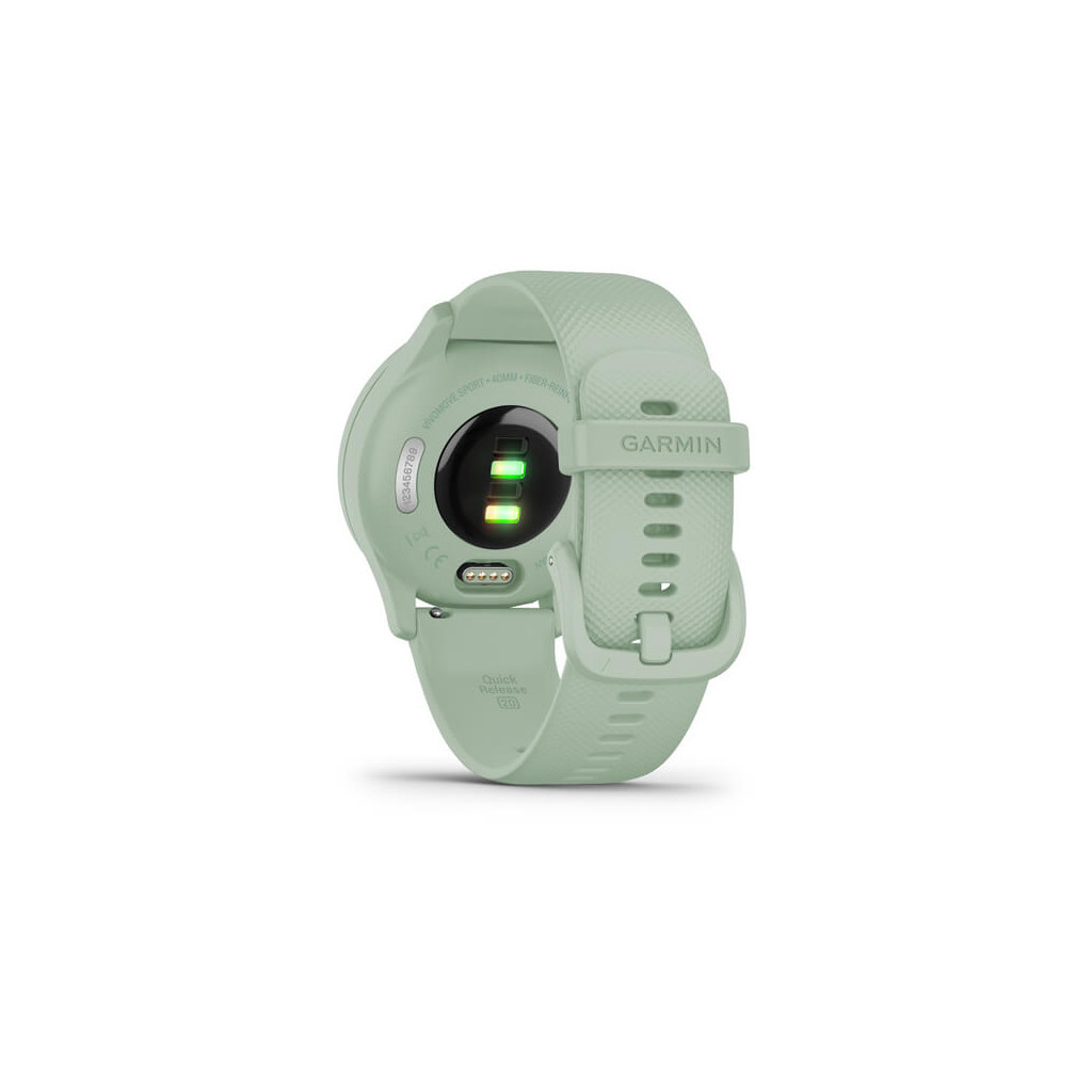 Смарт-годинник Garmin vivomove Sport, Cool mint, Silicone (010-02566-03) - зображення 6