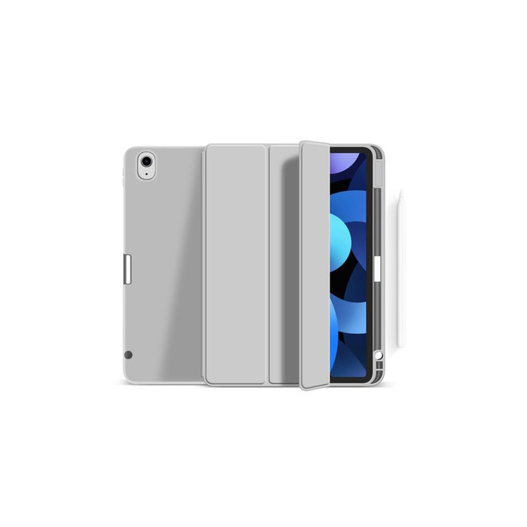 Чохол до планшета BeCover Direct Charge Pen mount Pencil Apple iPad Air 4 10.9 2020/2022 Gray (706795) - зображення 2