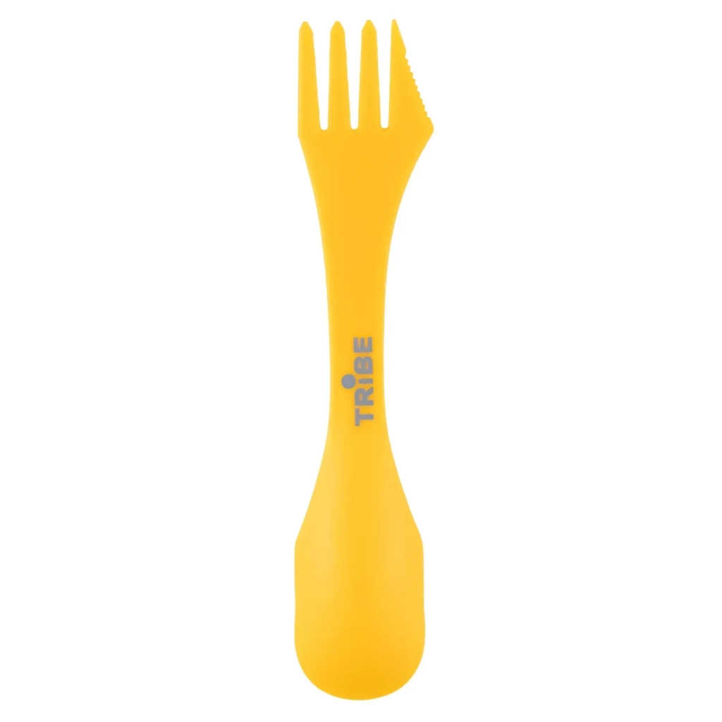 Ложка-виделка туристична Tribe Spork пластикова yellow (T-FC-0031-yellow) - зображення 1