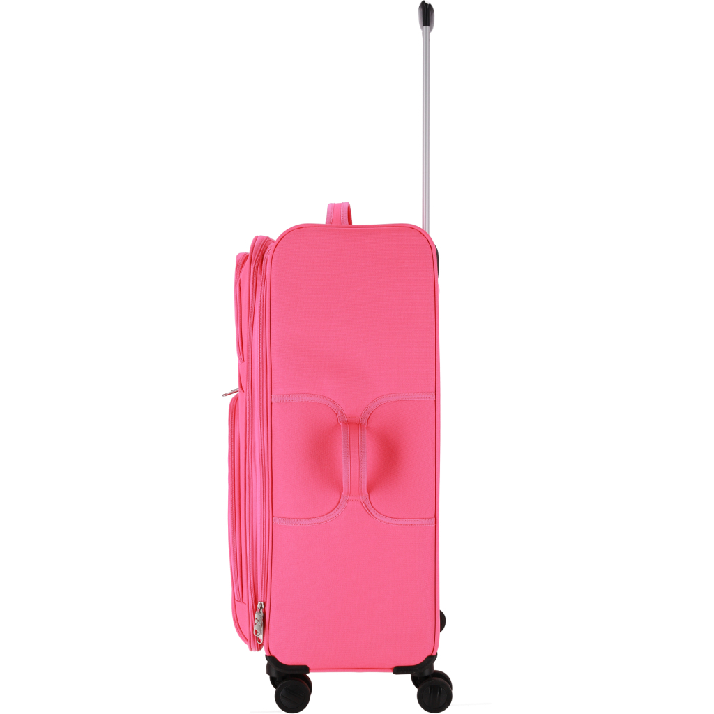 Валіза Bagland Валенсія велика 83 л 003796627 Яскраво-малинова (831517572) - зображення 2