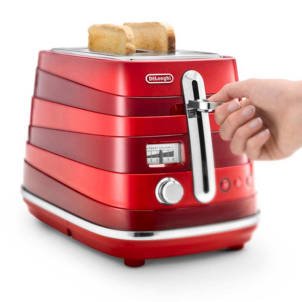 Тостер DeLonghi CTA2103.R - зображення 6