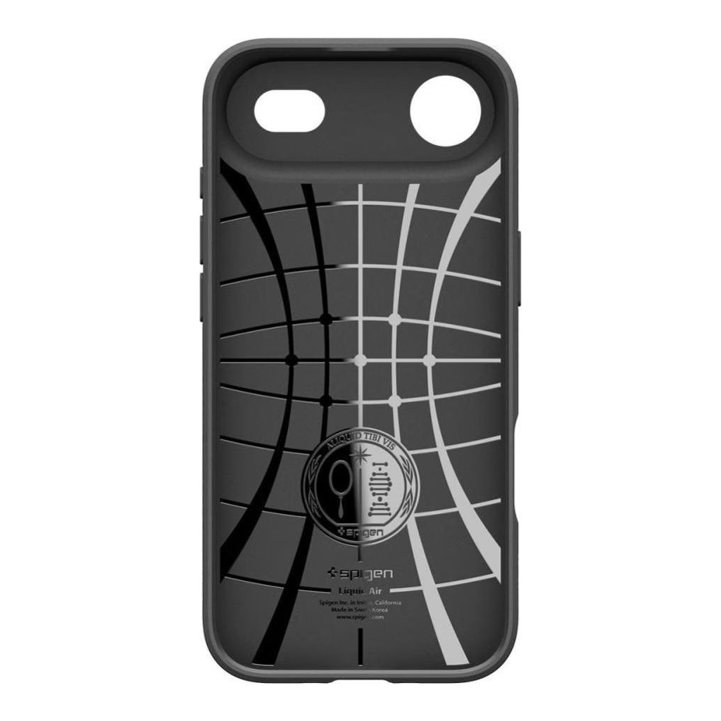 Чохол до мобільного телефона Spigen Liquid Air iPhone 17 Air Matte Black (ACS10302) - зображення 2