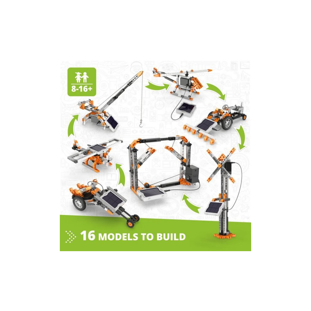 Конструктор Engino Stem Перетворення сонячного світла на електрику (STEM30) - зображення 2
