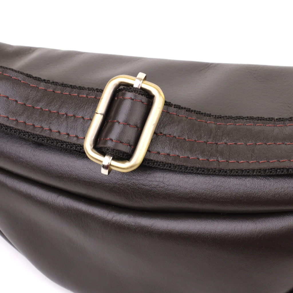 Сумка Shvigel З натуральної шкіри Коричнева (23144) - зображення 5