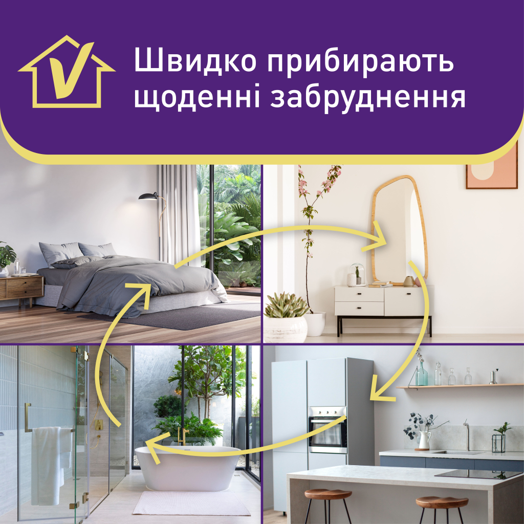 Серветки для прибирання Vortex Extra Strong Вологі Універсальні З клапаном 36 шт. (4823071662757) - picture 4