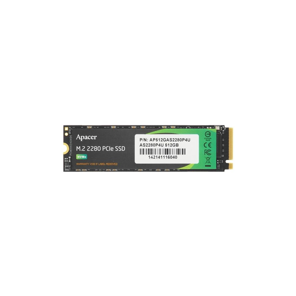 Накопичувач SSD M.2 2280 512GB Apacer (AP512GAS2280P4U-1) - зображення 1