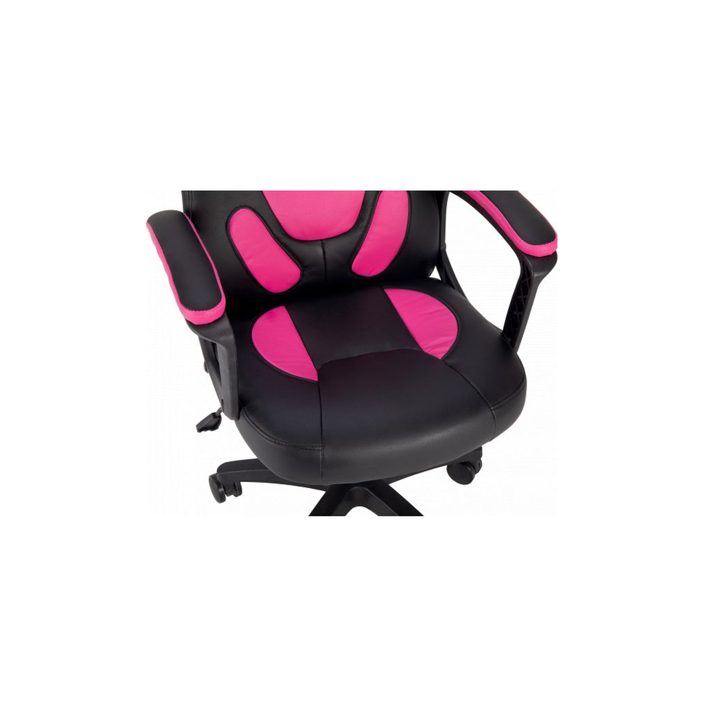 Крісло ігрове GT Racer X-1414 Black/Pink - зображення 7