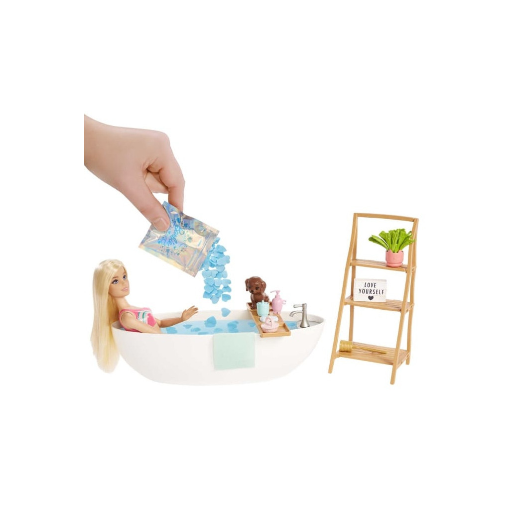 Лялька Barbie Пінна ванна із конфеті (HKT92) - зображення 3