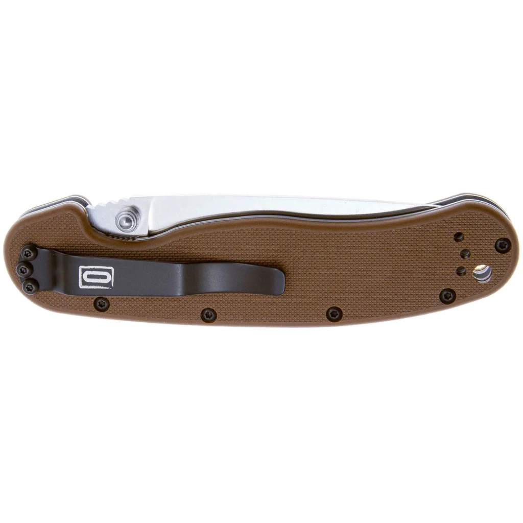 Ніж Ontario Knife RAT I D2 Coyote Brown (ON8867CB) - зображення 4