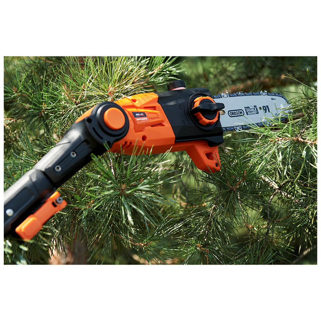 Ланцюгова пила SEQUOIA висоторіз з телекскопом. штангою, 20 В, 4Ah, шина 20 см (SBPS2008TO-EV) - изображение 8
