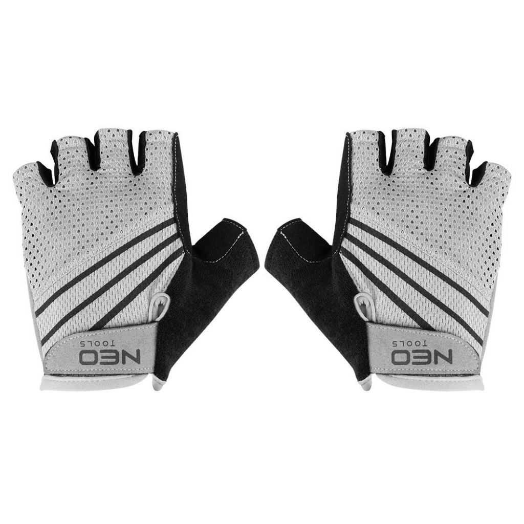 Велорукавиці Neo Tools White L (91-016-L) - зображення 1