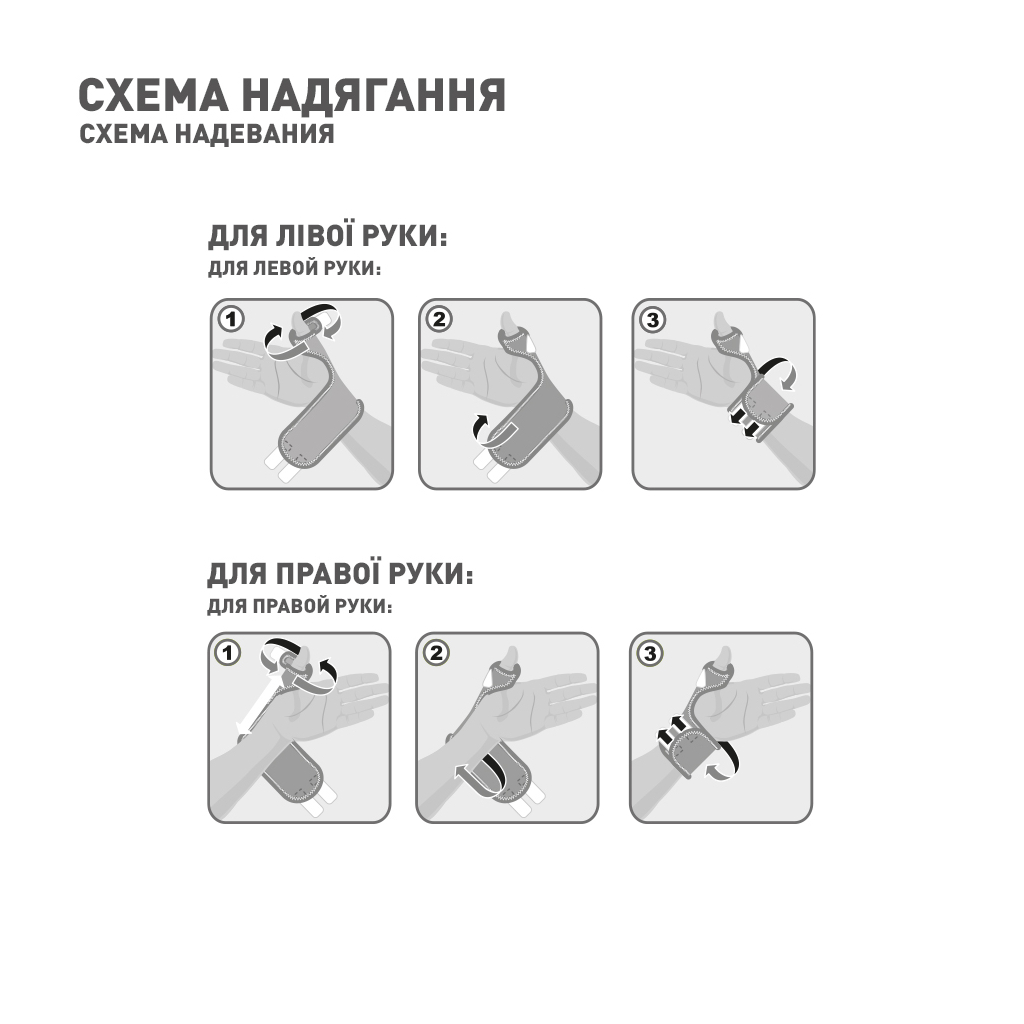 Бандаж MedTextile Бандаж на промінезапясний суглоб з фіксацією пальця, (4820137292941) - изображение 5