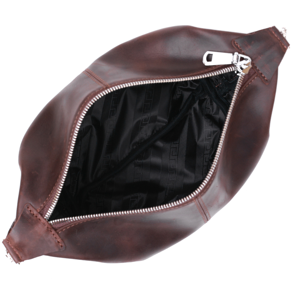 Косметичка Shvigel Шкіряна вінтажна Коричнева (16398) - зображення 5