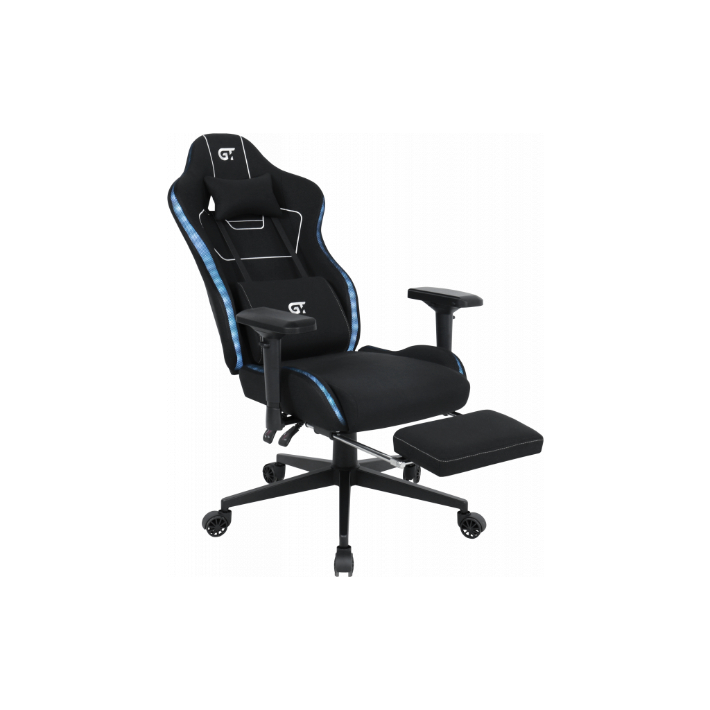 Крісло ігрове GT Racer X-2306 Black (X-2306 Fabric Black L) - зображення 2