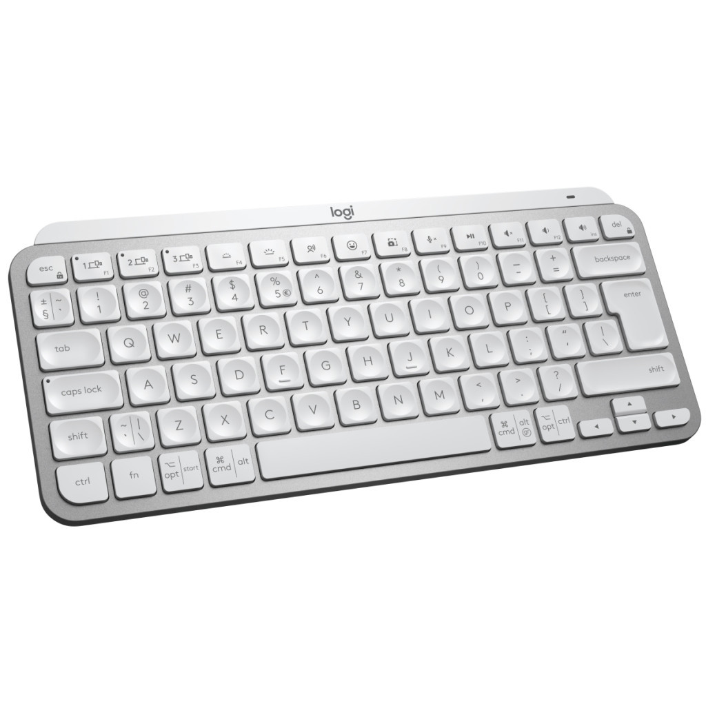 Клавіатура Logitech MX Keys Mini For Mac Wireless Illuminated UA Pale Grey (920-010526) - зображення 2