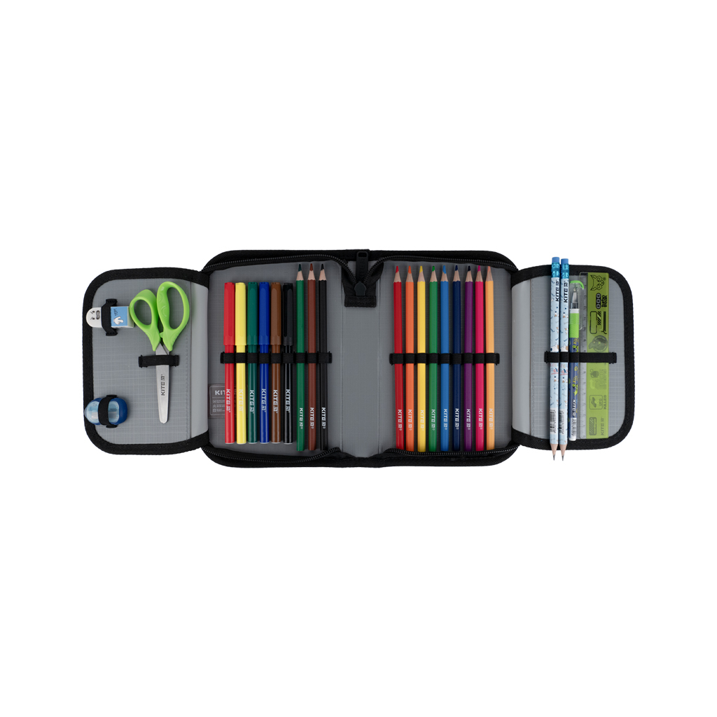 Пенал Kite Player 1 відділення, 2 відвороти (K25-622H-6) - зображення 7