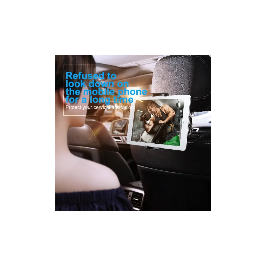 Універсальний автотримач Baseus Back Seat Car Mount Holder Black (SUHZ-01) - изображение 12