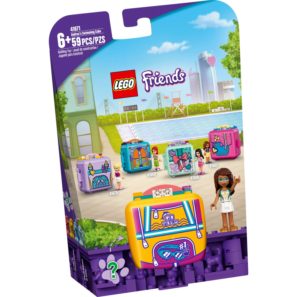 Конструктор LEGO Friends Плавальний куб Андреа (41671) - зображення 1