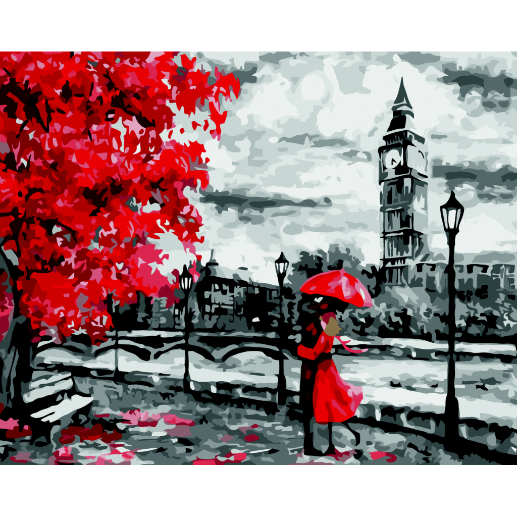 Картина по номерам ZiBi Червоні акценти 40*50 см ART Line (ZB.64200) - зображення 1